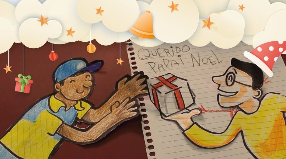Pedidos são emocionantes e vêm de crianças pobres
