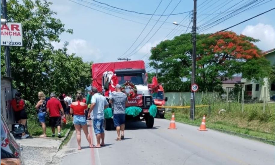 Papai Noel morreu atropelado