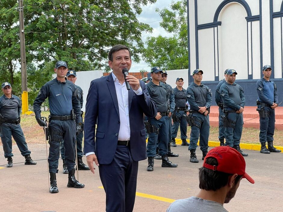 Vilassanti recebe homenagem da PM em Bela Vista