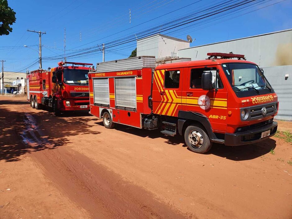 Ilustrativa - Os Bombeiros conseguiram conter as chamas