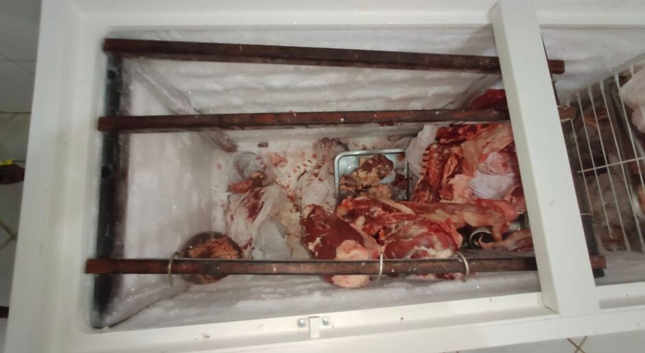 Carnes foram apreendidas em cidades do interior de MS