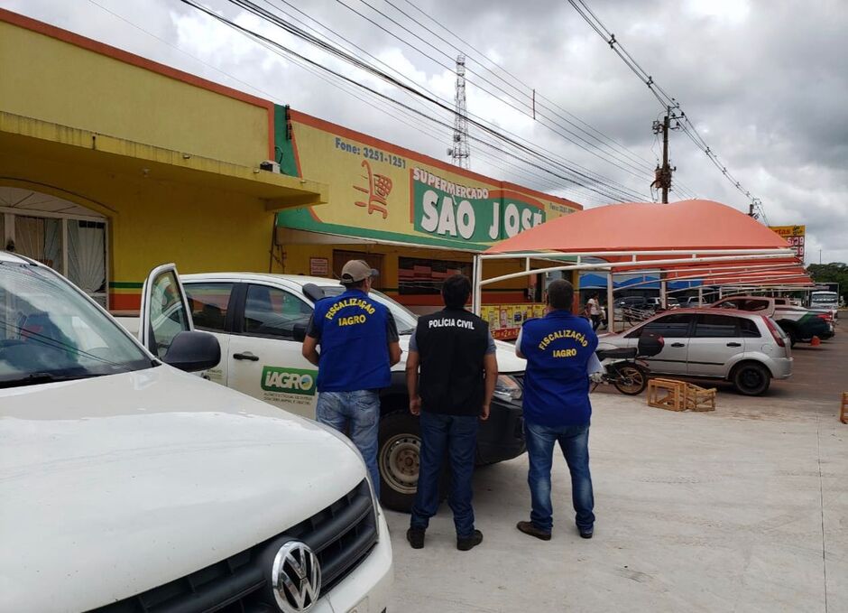 Carnes foram apreendidas em cidades do interior de MS