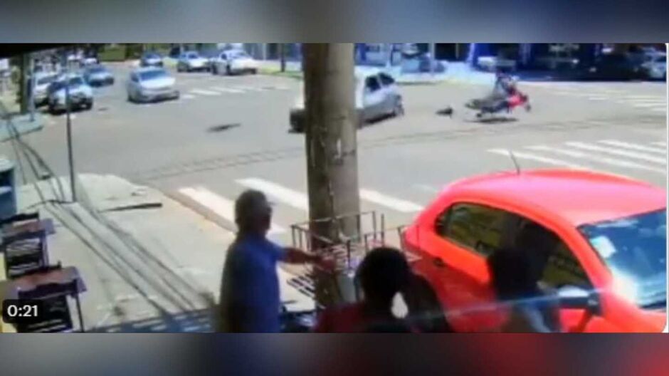 A batida ocorreu na Avenida Salgado Filho