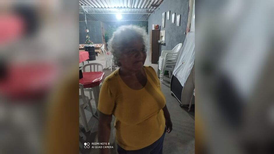 Idosa foi encontrada graças a ajuda de dono de lanchonete