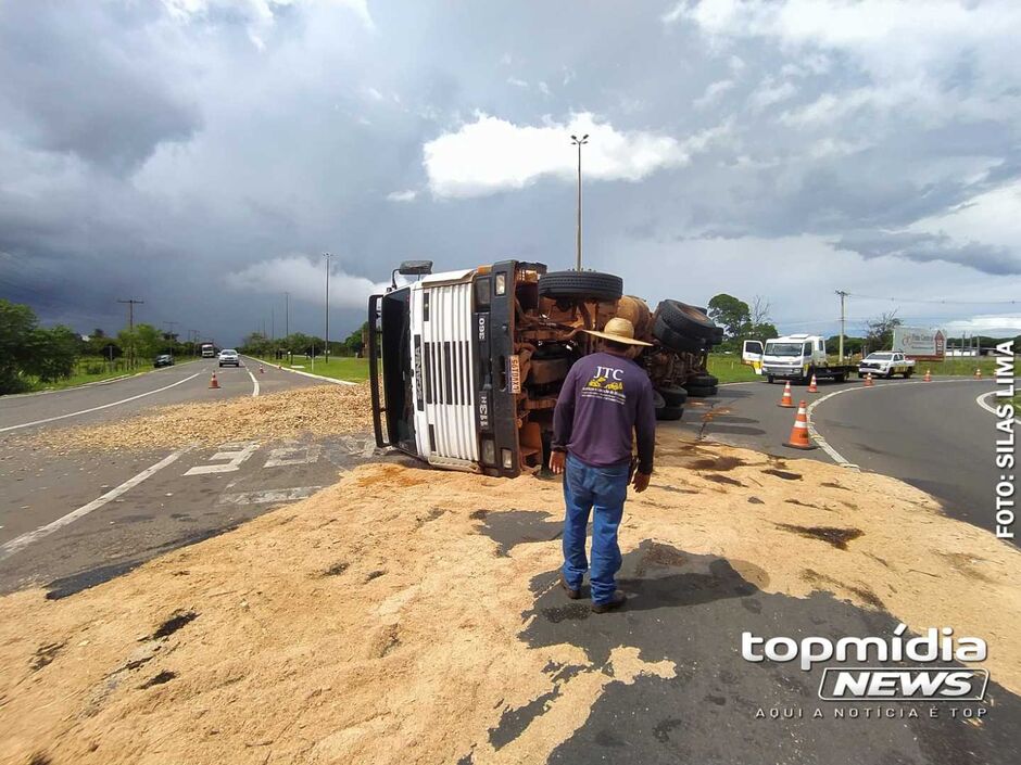 Acidente aconteceu na BR-163