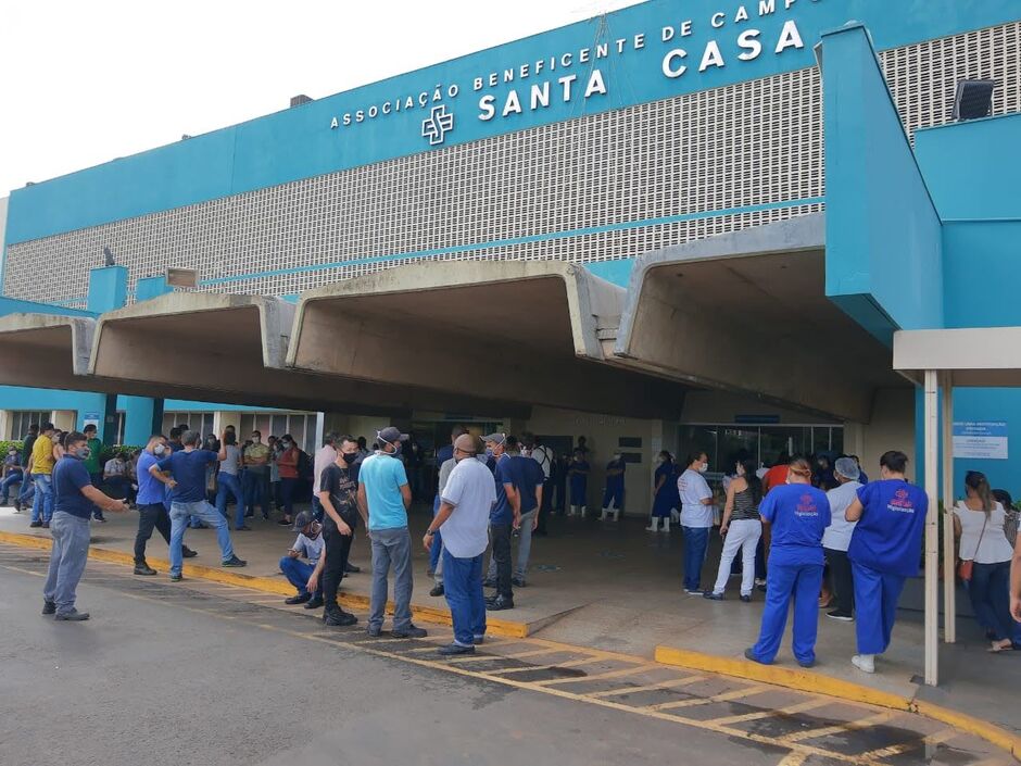 Profissionais que atuam na Santa Casa
