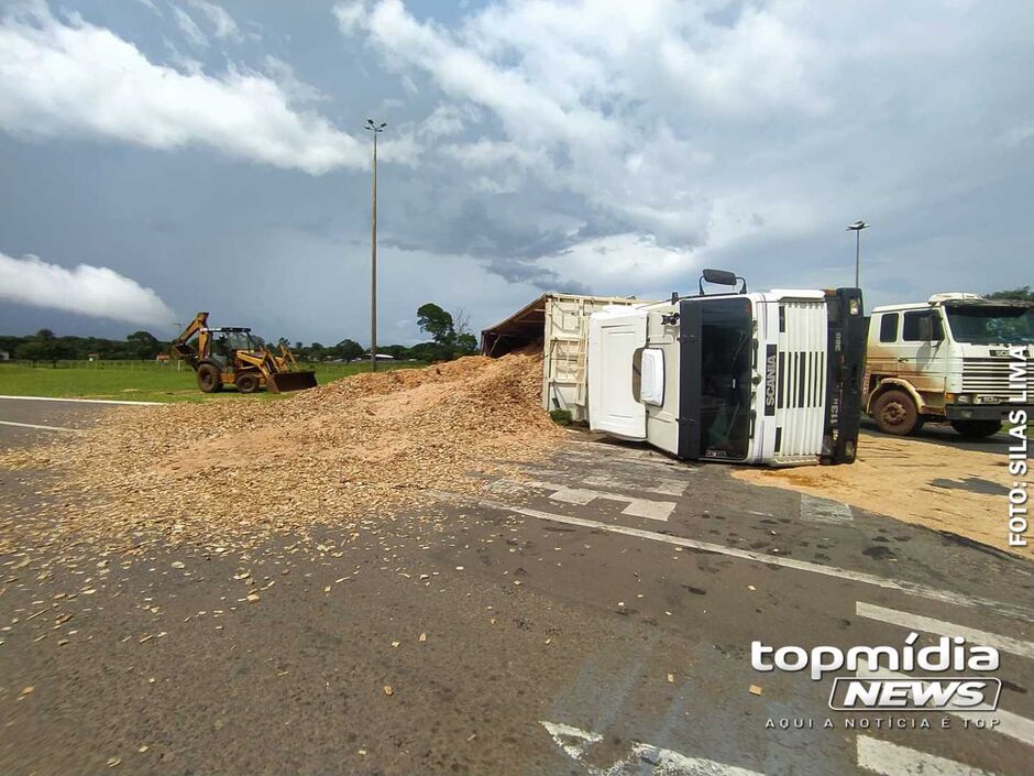 Acidente aconteceu na BR-163