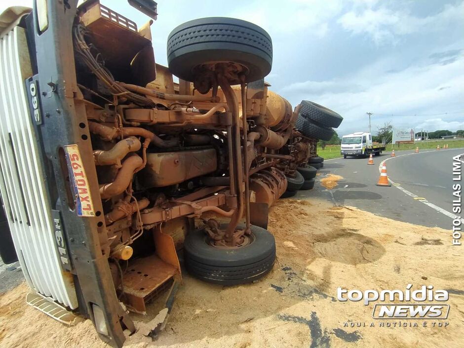 Acidente aconteceu na BR-163