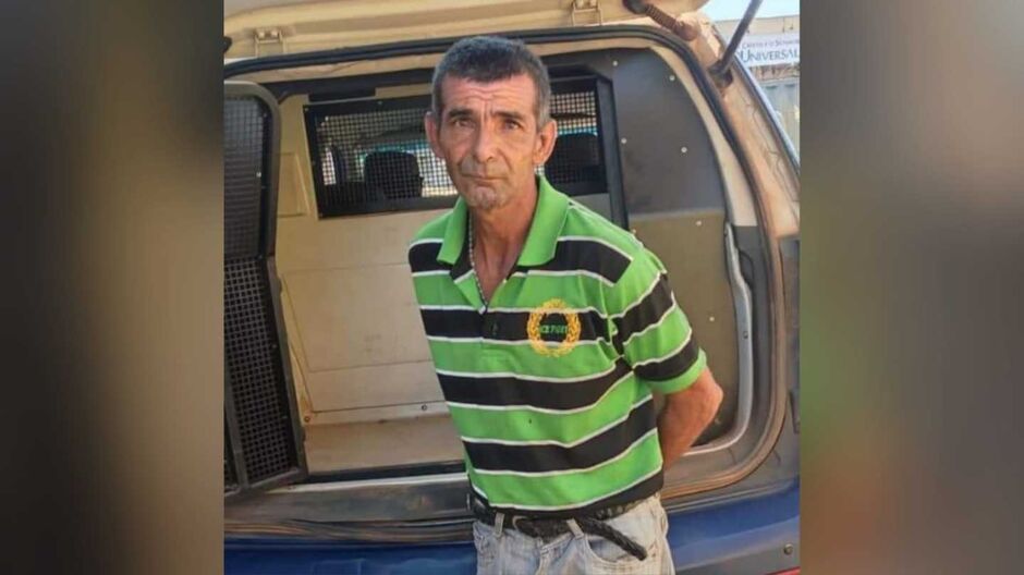 Eduardo foi preso saindo de um matagal em Bandeirantes