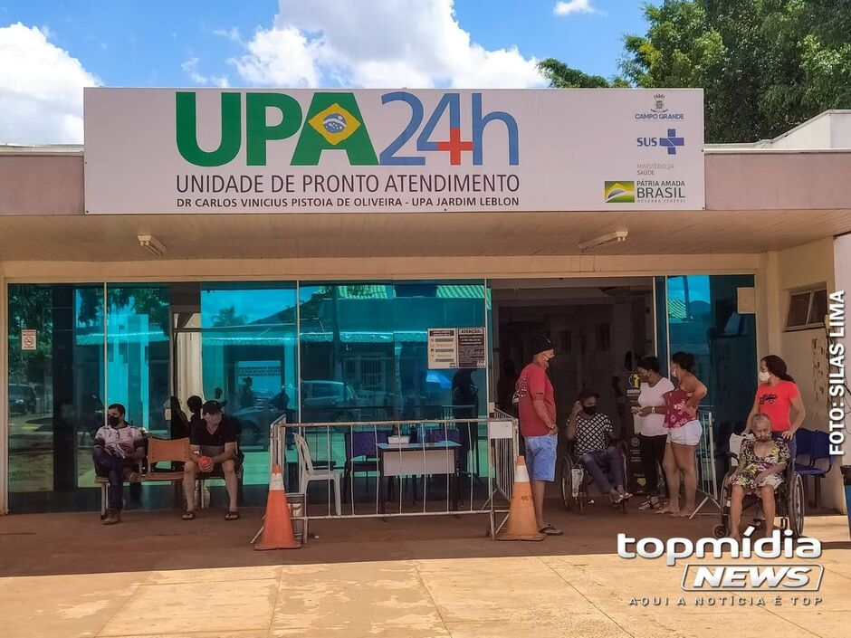 UPAS estão lotadas em Campo Grande