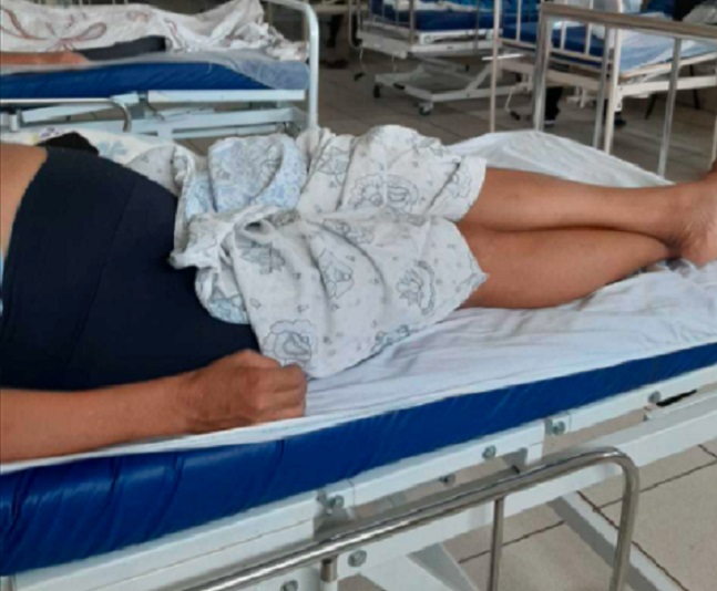 Paciente sofre com barriga inchada em UPA