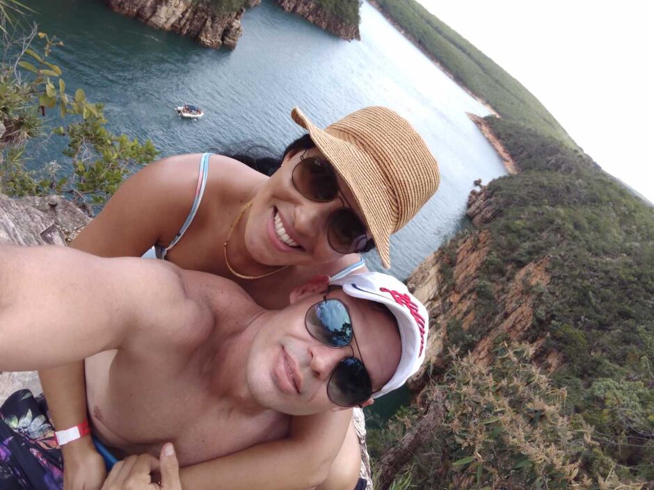 Casal esteve nos Cânion um dia antes da tragédia