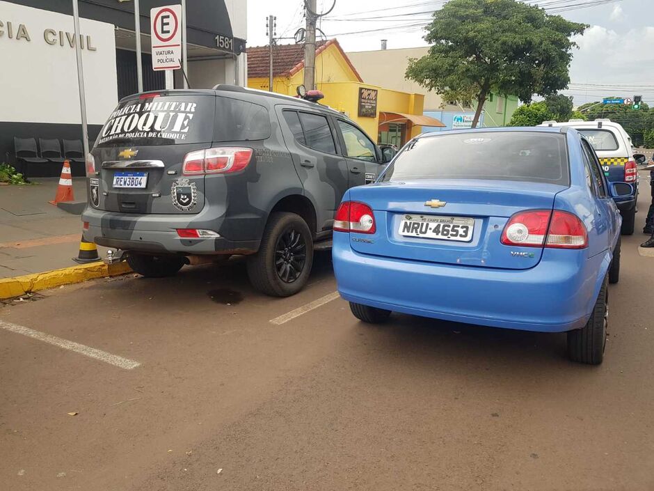 Enio resistiu a prisão e foi algemado