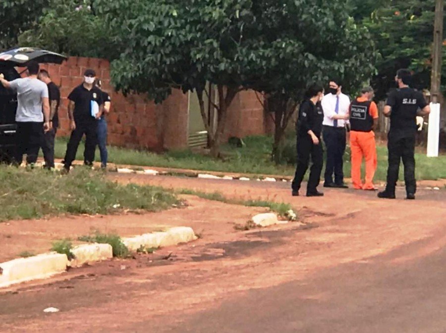 Polícia fez reconstituição do caso Vitória