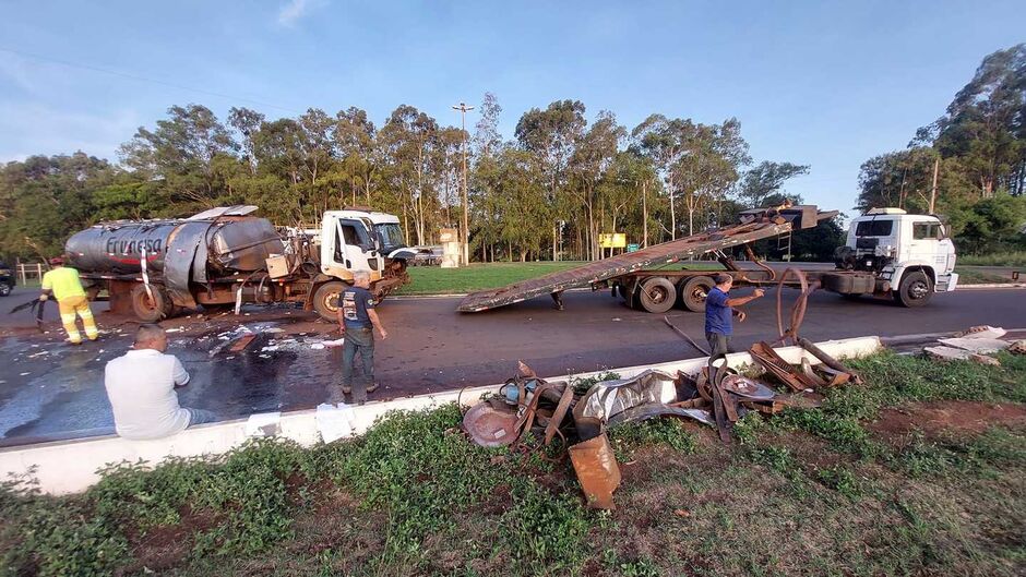 Veículo sofreu acidente duas vezes no mesmo dia