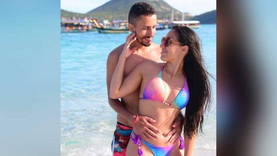Tamerson e Natalin durante viagem para o Rio de Janeiro