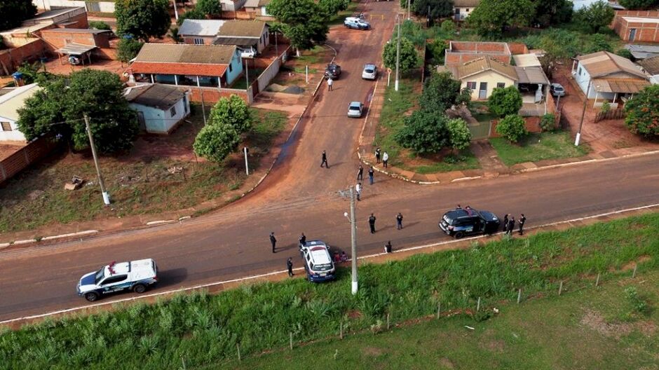 Reconstituição envolveu grande efetivo da Polícia Civil