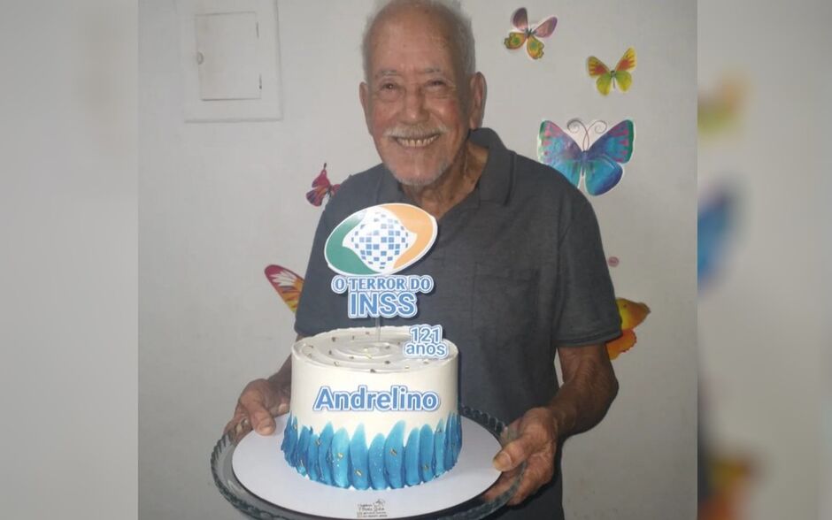 Andrelino comemorou 121 anos