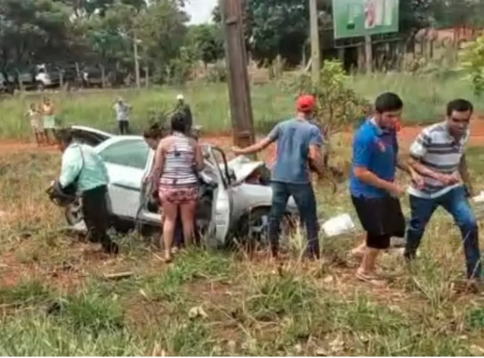 Ocupantes de carro com placas de Dourados morreram