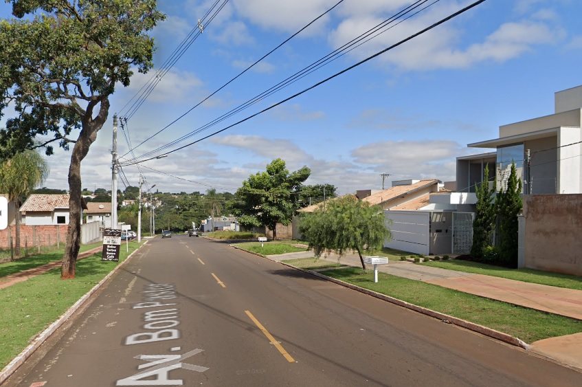 Local onde o acidente aconteceu