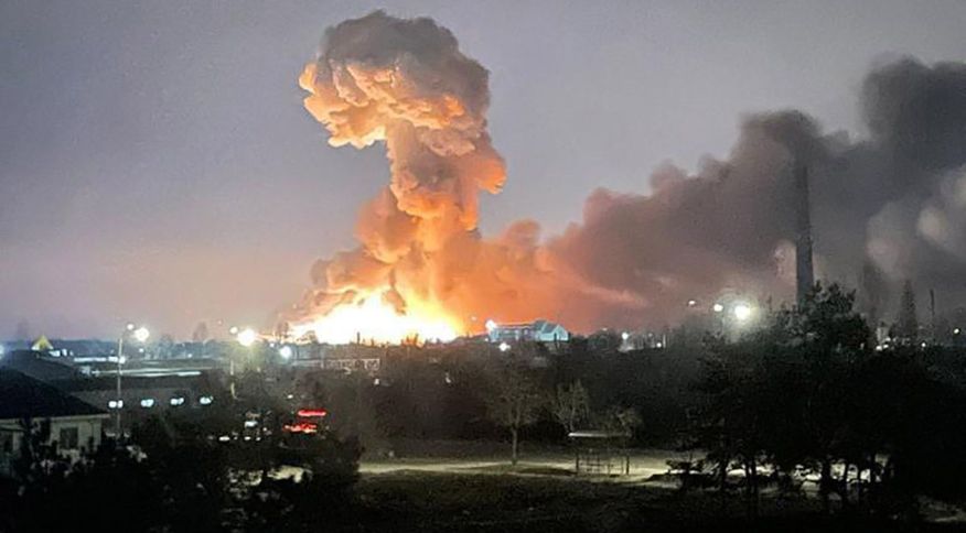 Ataques da Rússia começaram na Ucrânia