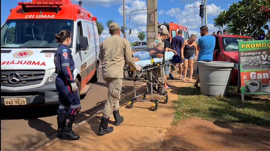 Todos foram encaminhados para a Santa Casa