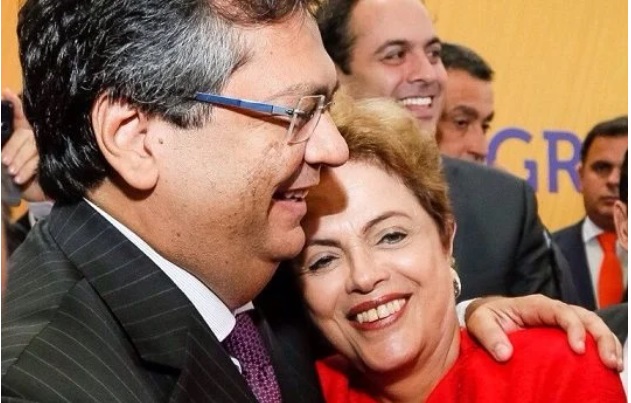 Flávio Dino e Dilma Rousseff