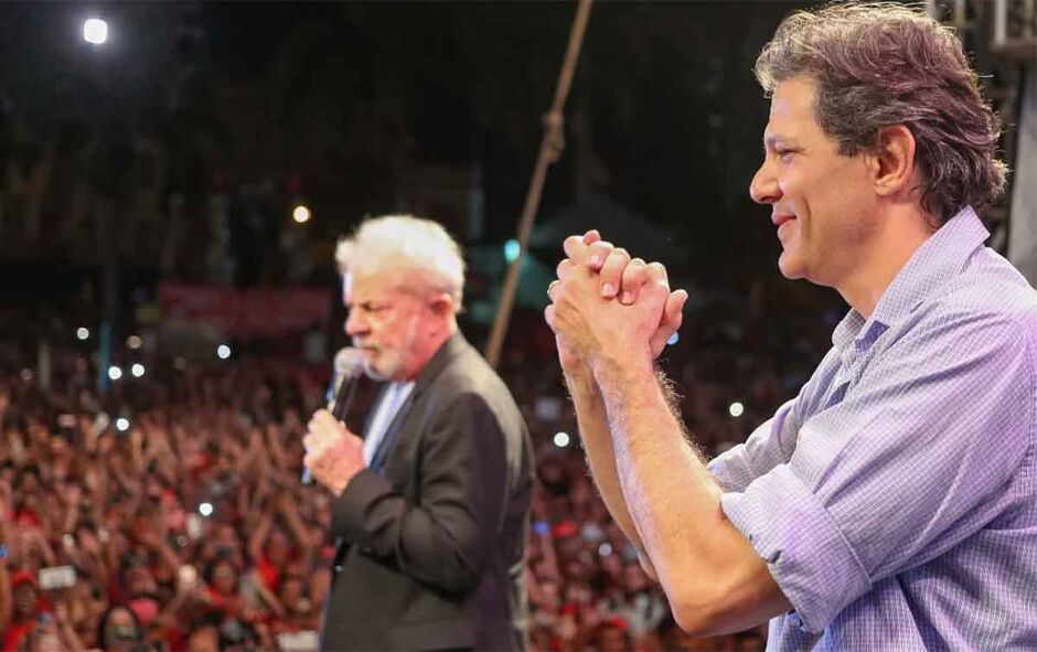 Lula e Haddad lideram pesquisas