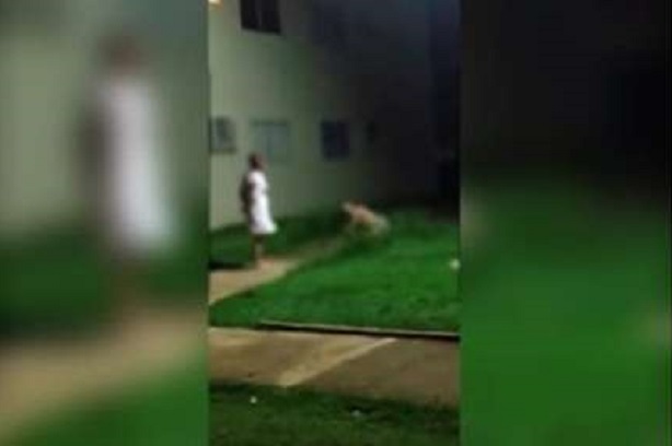 Mãe apanha do filho viciado em drogas