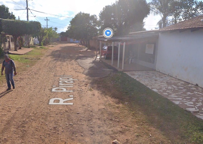 Rua onde o crime aconteceu