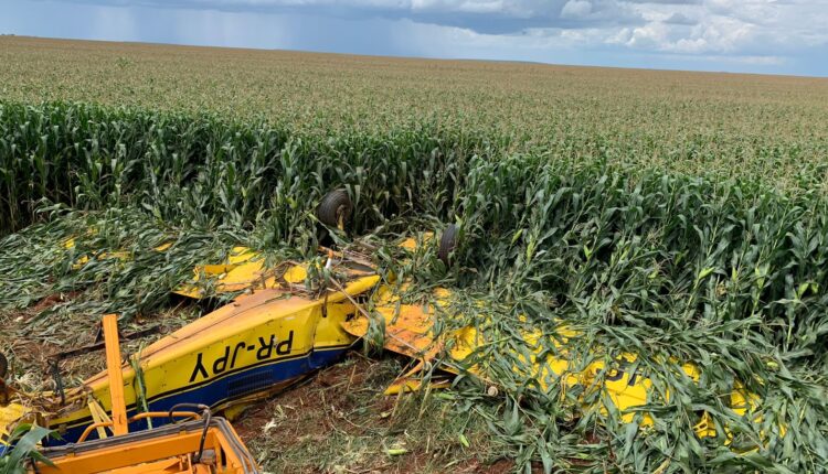 Piloto morreu no local e causas serão apuradas