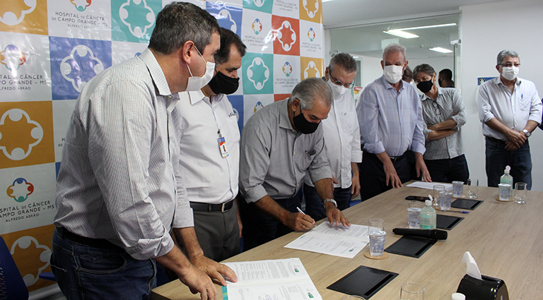 Riedel destacou importância da unidade para MS