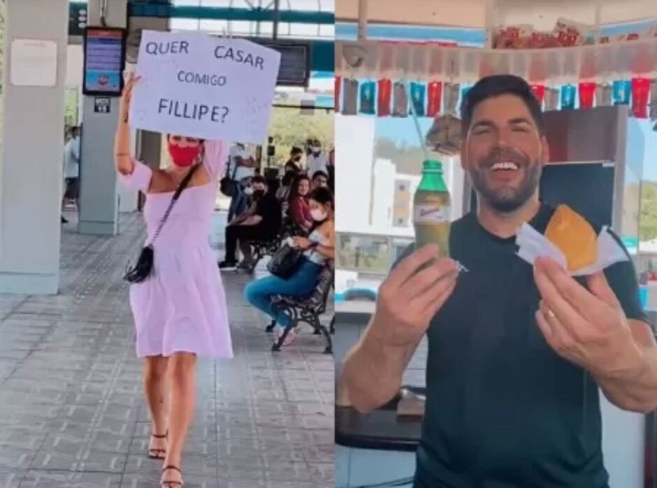 Vídeo do pedido repercutiu nas redes sociais