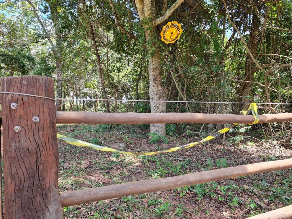Local foi isolado para o trabalho da perícia