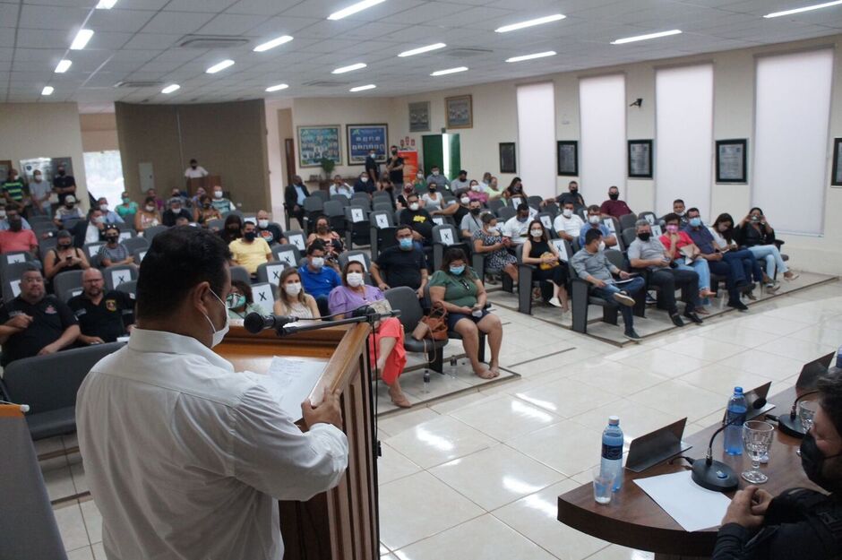 Deputado Fábio Trad recebeu homenagem na Câmara de Bonito-MS