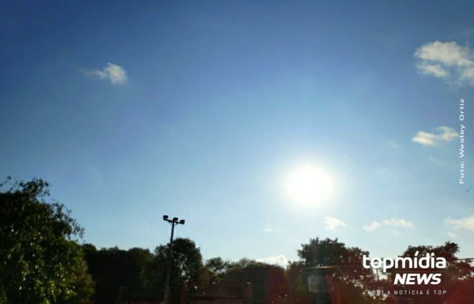 Sol predomina em MS