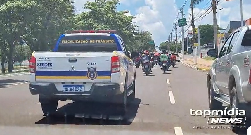 Protesto aconteceu nesse domingo, em Campo Grande