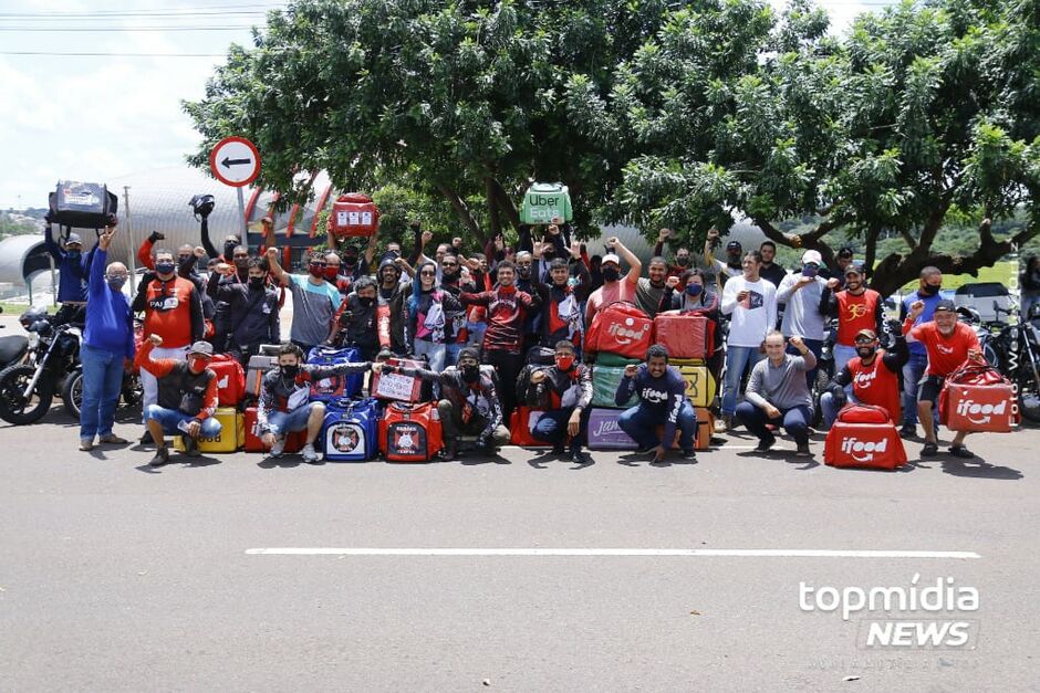 Protesto aconteceu nesse domingo, em Campo Grande