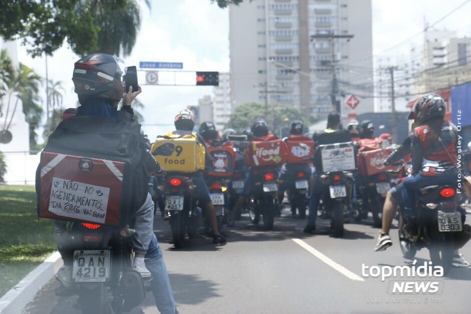 Protesto aconteceu nesse domingo, em Campo Grande