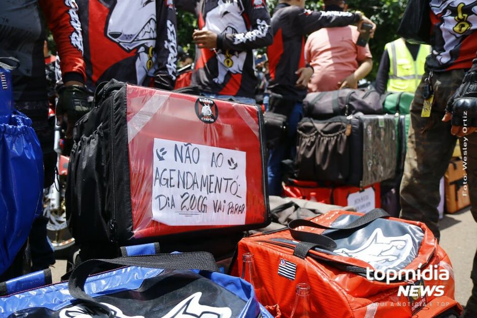 Protesto aconteceu nesse domingo, em Campo Grande