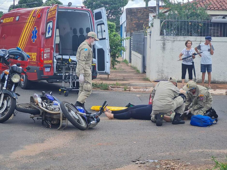Acidente aconteceu na manhã desta sexta-feira, em Campo Grande