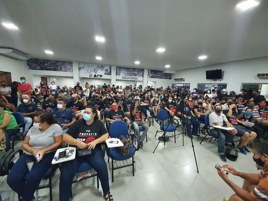 Assembleia dos professores