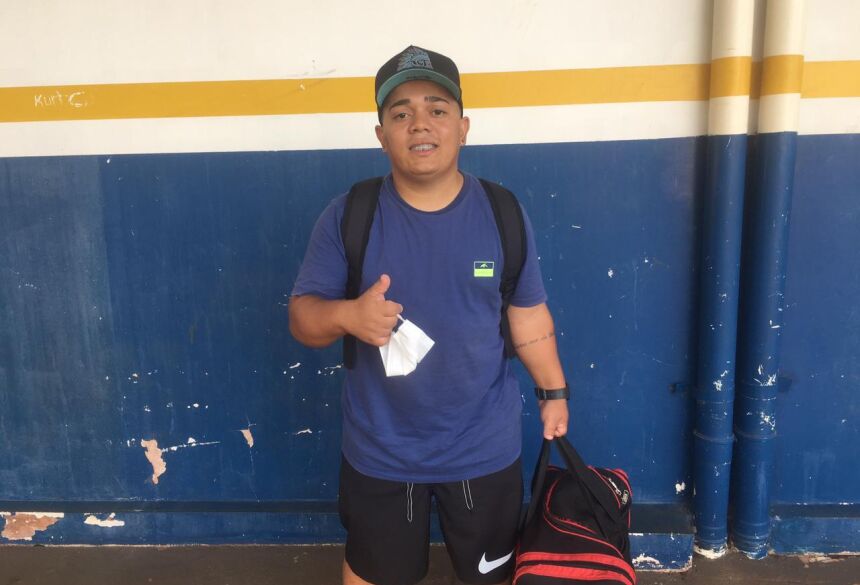 Maikon viajará para o Rio de Janeiro para participar dos treinos