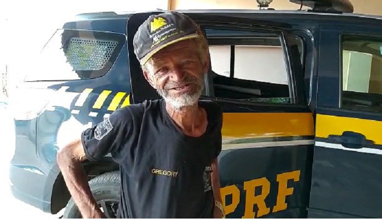 Idoso caminhou em rodovia por um mês