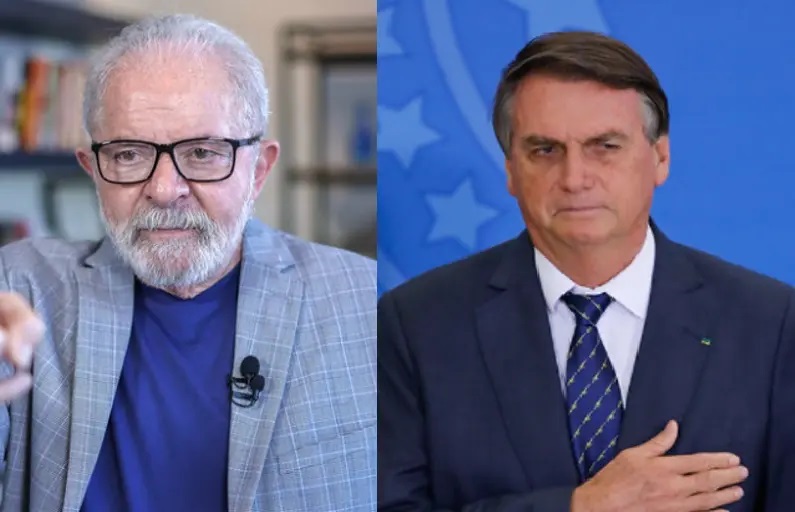 Bolsonaro perde para Lula no Datafolha