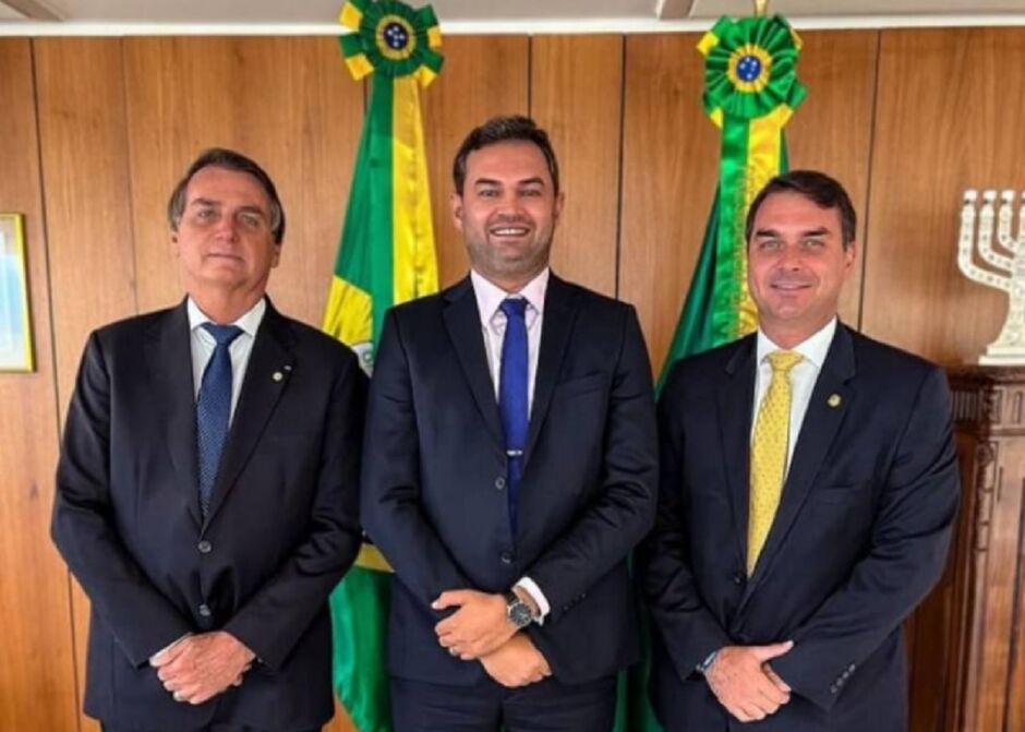 Jair Bolsonaro, Bruno Scheid e Flávio