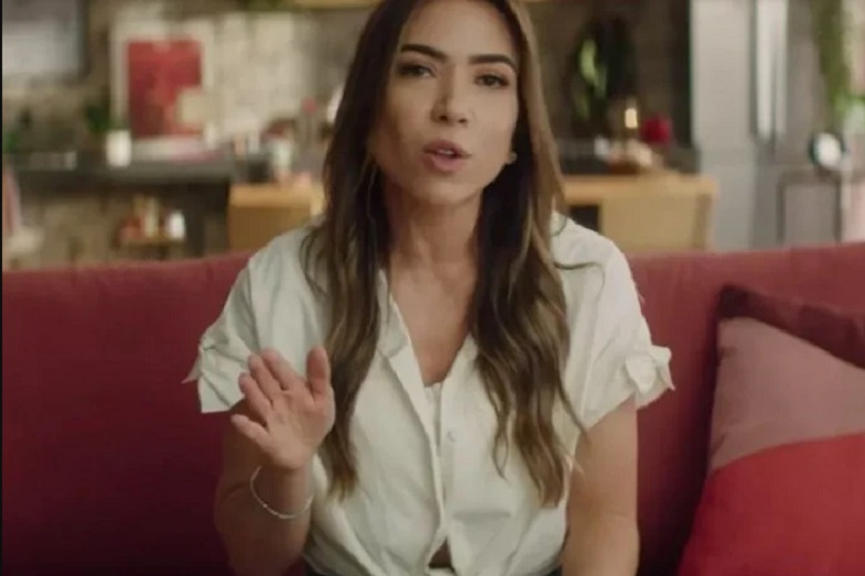 Patrícia criticou sobrinho em comercial de banco