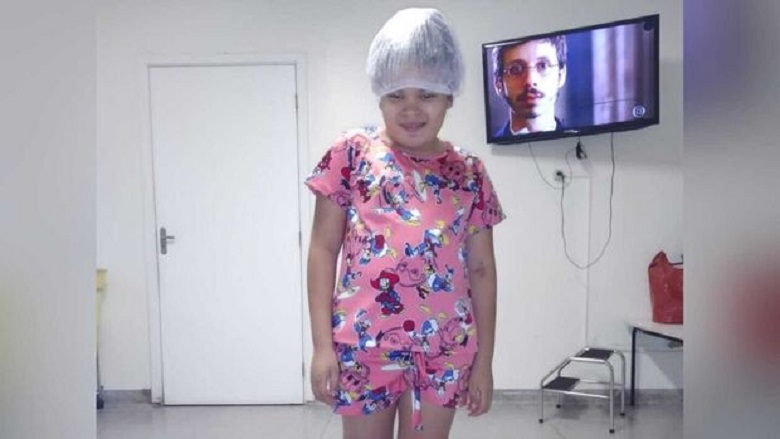 Eduarda Sofia conseguiu remédios