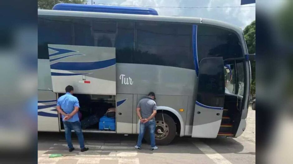 Veículo foi apreendido quando se preparava para ir à São Paulo