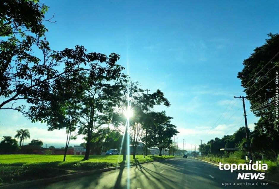 Sol predominará durante o dia